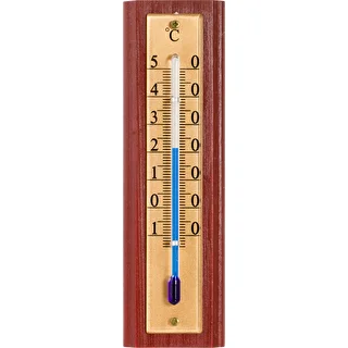 Kamertemperatuurmeter met gouden schaal (-10°C tot +50°C) 12cm