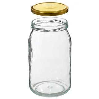 Pot TO 900 ml met gouden deksel fi 82/6 - 6 stuks. – photo 5