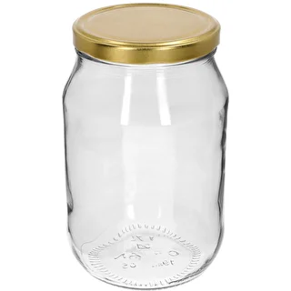 TO-inmaakpot 1,7 L met goudkleurig deksel Ø 100/6, 1 stuk