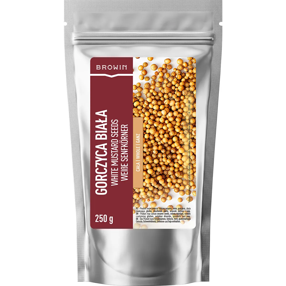 Mosterdzaad (heel), 250 g