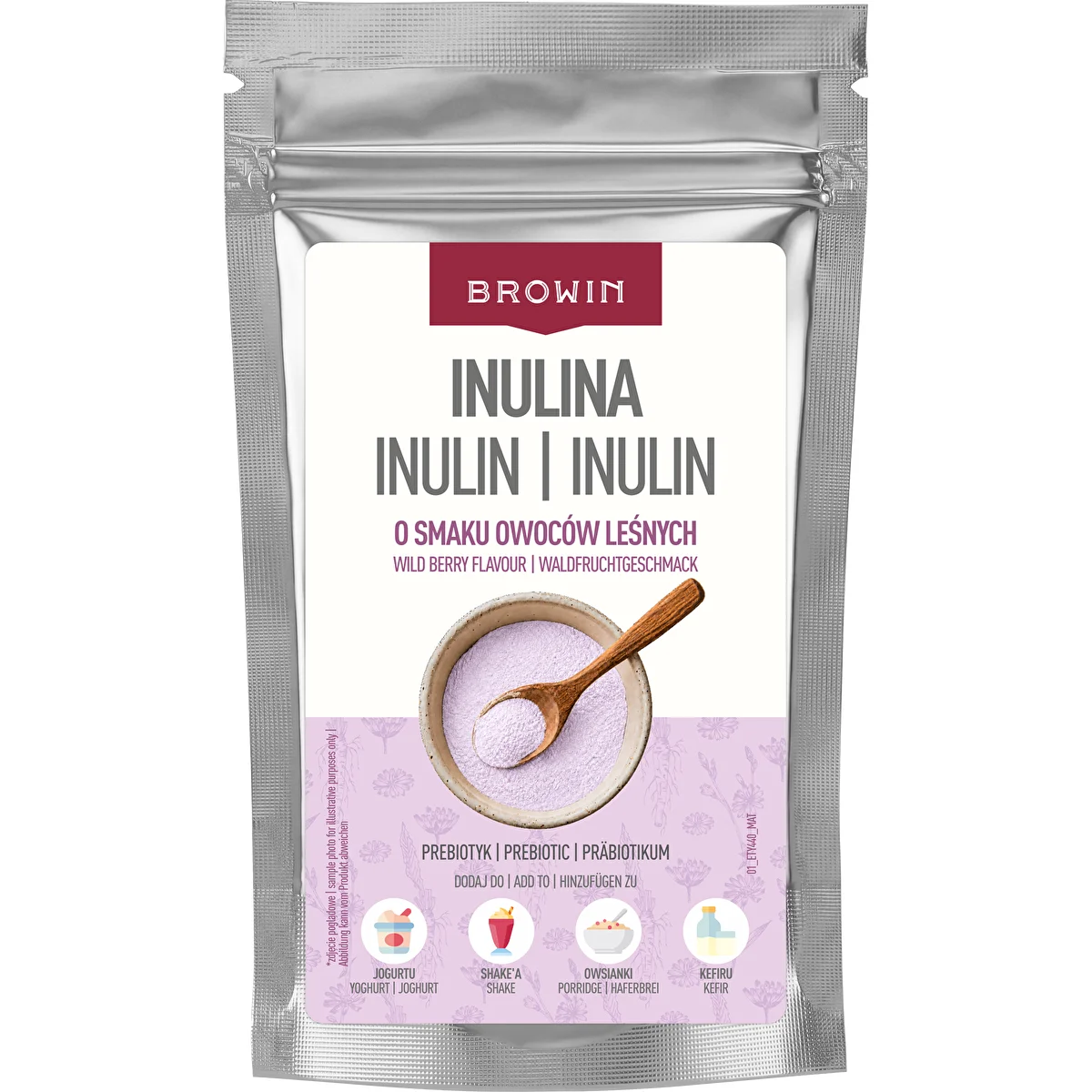 Inuline met bosvruchtensmaak, 100 g