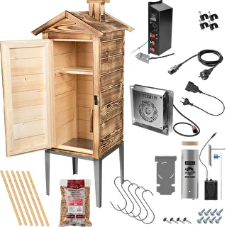 Tuinrookoven 200 L dragON Wood 100E – houtgestookt, met elektrische verwarmingsmodule en regelaar – photo 2