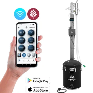 Distillatieset hawkSTILL ‘Koude Vingers’ 60 L + Wi‑Fi IQ‑systeem met LCD‑display
