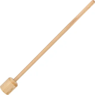 Houten koolstamper / stamper groot 100 cm