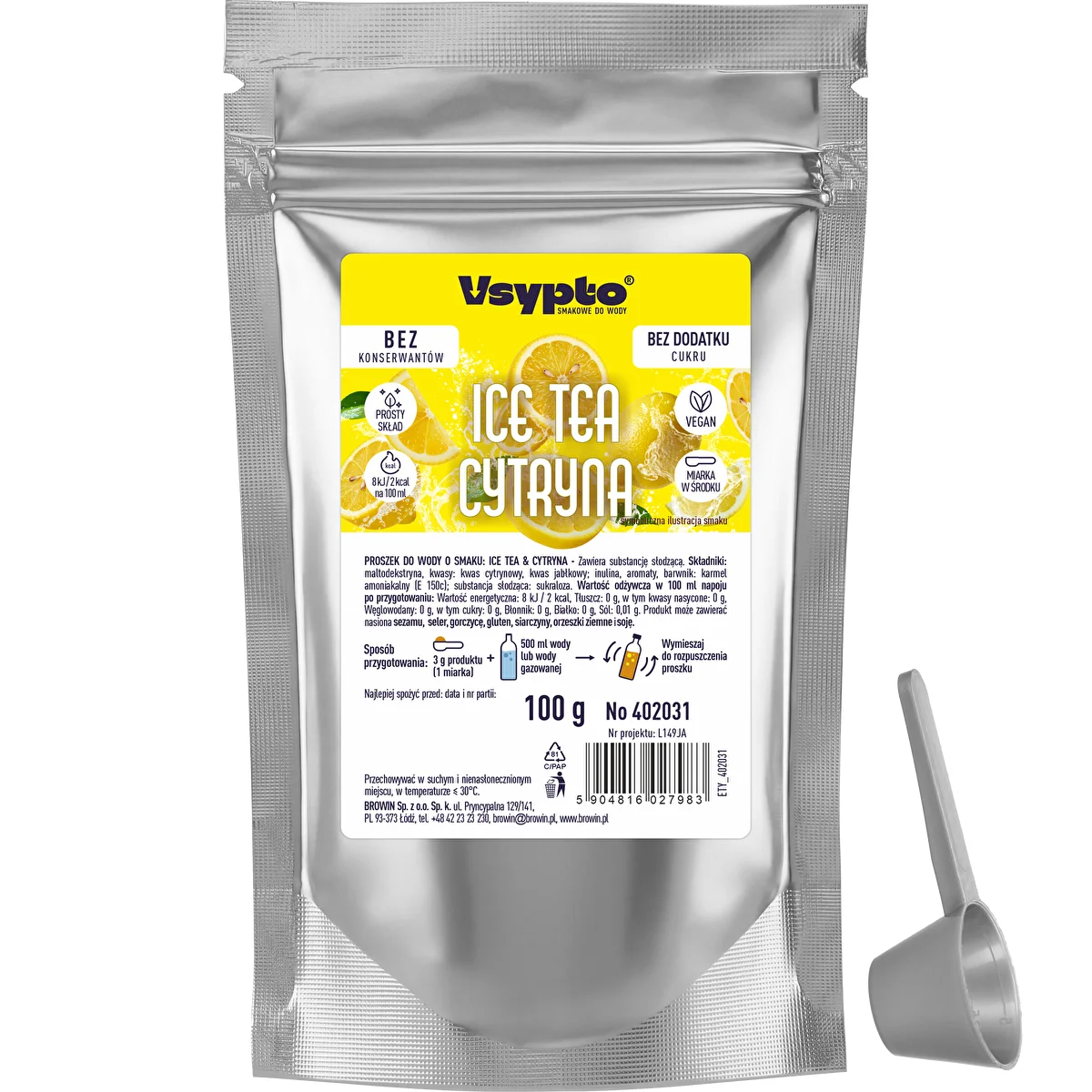 VSYPTO Ice Tea Citroen, 100 g