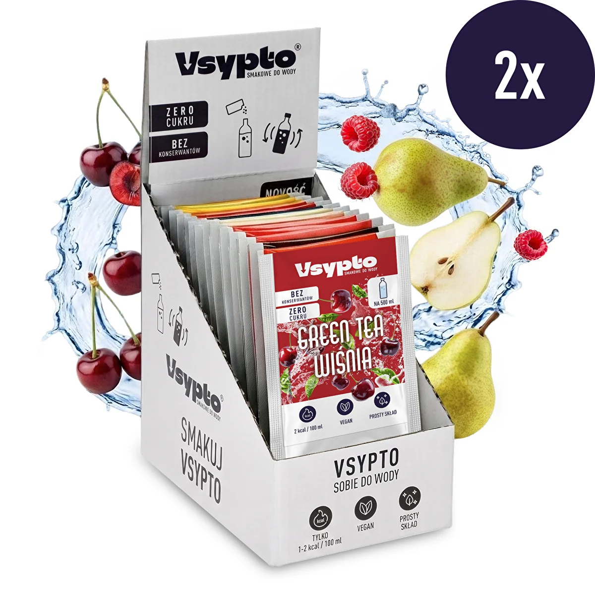 Vsypto mix 2x15 smaken, 30x3g