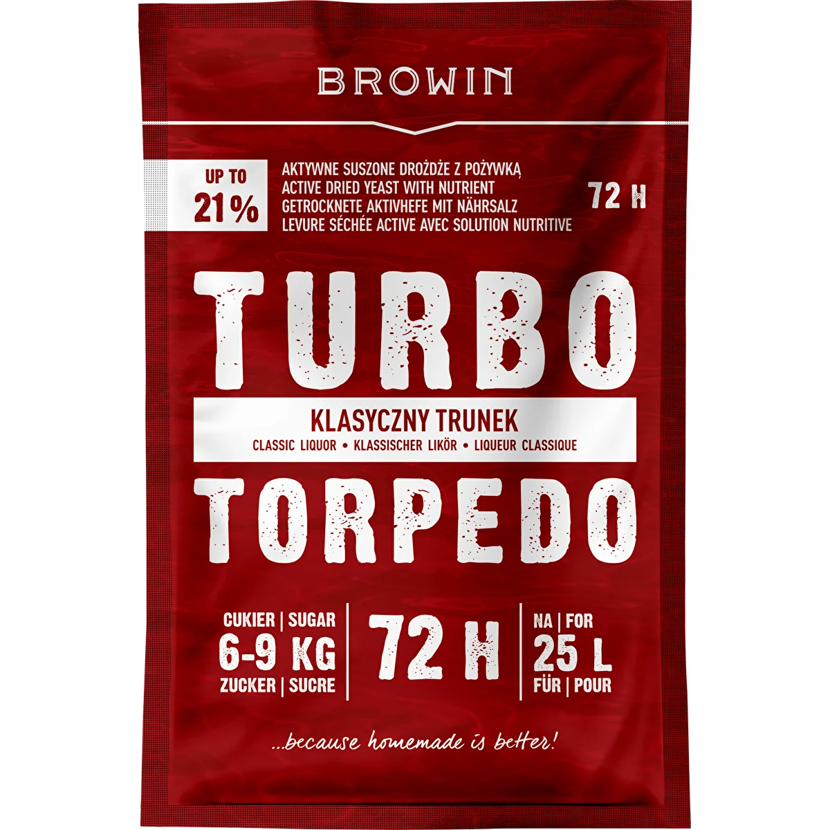 Distilleergist Turbo Torpedo 72u 21% - 120 g