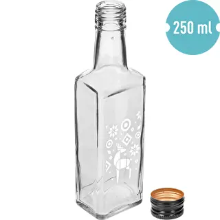 Fles Receptura, 250 ml met schroefdop - Kerstrendier – photo 4