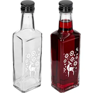 Fles Receptura, 250 ml met schroefdop - Kerstrendier – photo 3