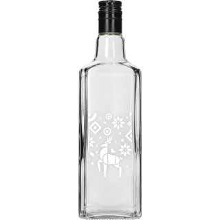 Tynktura-fles, 500 ml met schroefdop - Kerst Rendier – photo 1