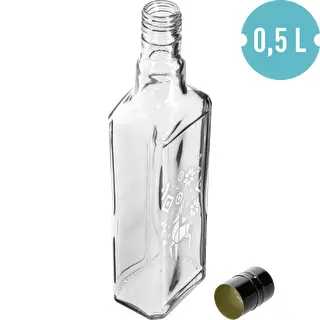 Tynktura-fles, 500 ml met schroefdop - Kerst Rendier – photo 4