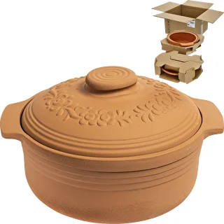 Ronde Romeinse pot 4L