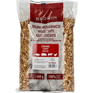 Rookchips voor roken/grillen, kersenhout, 450 g, klasse 8