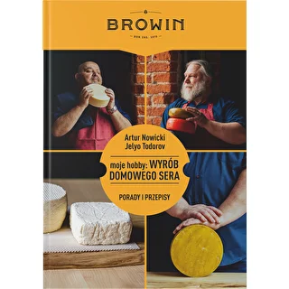 Mijn hobby: Zelf kaas maken - boek (in het Pools)