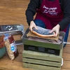 Balkonrokerij met capaciteitsregeling - 12 ['rokerij', ' roken', ' roken', ' roken', ' gerookt vlees', ' gerookt vlees', ' zelfgemaakte gerookte forel', ' om te roken', ' grill']