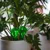 Bewateringsballen voor planten, groen transparant, 400 ml, 4 stuks - 12 ['bewateringsballen', ' bloemenbewateringsdispenser', ' voor het bewateren van bloemen', ' bloemenbevochtigers', ' bloemenbewatering', ' plantenbewatering', ' potbewateringssystemen', ' voor het bewateren van bloemen', ' voor kamerplanten', ' bewateringssysteem', ' bewateringsbal', ' waterdispenser voor potten', ' plantenballen', ' plantendispenser', ' plantenbewatering', ' bewateringsbal', ' groene bewateringsballen', ' transparante bewateringsballen', ' gekleurde bewateringsballen']