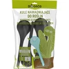 Bewateringsbollen voor planten, matzwart, 400 ml, 4 stuks - 3 ['bewateringsbollen', ' bloemenbewateringsdispenser', ' voor het bewateren van bloemen', ' bloemenbevochtigers', ' bloemenbewatering', ' plantenbewatering', ' potbewateraars', ' voor het bewateren van bloemen', ' voor kamerplanten', ' bewateringssysteem', ' bewateringsbol', ' waterdispenser voor potten', ' bollen voor planten', ' dispenser voor planten', ' plantenbewatering', ' bewateringsbol', ' zwarte bewateringsbollen', ' loftontwerp']