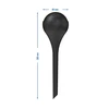 Bewateringsbollen voor planten, matzwart, 400 ml, 4 stuks - 5 ['bewateringsbollen', ' bloemenbewateringsdispenser', ' voor het bewateren van bloemen', ' bloemenbevochtigers', ' bloemenbewatering', ' plantenbewatering', ' potbewateraars', ' voor het bewateren van bloemen', ' voor kamerplanten', ' bewateringssysteem', ' bewateringsbol', ' waterdispenser voor potten', ' bollen voor planten', ' dispenser voor planten', ' plantenbewatering', ' bewateringsbol', ' zwarte bewateringsbollen', ' loftontwerp']