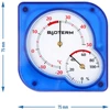 Bimetaal binnen thermometer met hygrometer (-20 tot +50°C), blauw - 4 ['binnen thermometer', ' kamerthermometer', ' thermometer voor binnen', ' huiskamerthermometer', ' thermometer', ' thermometer met duidelijke schaal', ' thermometer met hygrometer', ' bimetaalthermometer', ' bimetaalthermometer met hygrometer', ' blauwe thermometer', ' thermometer om neer te zetten', ' thermometer om op te hangen', ' goede thermometer', ' weerstation', ' multifunctionele thermometer']
