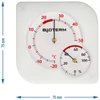 Bimetaal binnen thermometer met hygrometer (-20 tot +50°C), wit - 4 ['binnen thermometer', ' kamerthermometer', ' thermometer voor binnen', ' huiskamerthermometer', ' thermometer', ' kamerthermometer', ' thermometer met duidelijke schaal', ' thermometer met hygrometer', ' bimetaalthermometer', ' bimetaalthermometer met hygrometer', ' goede thermometer']