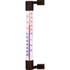 Bruine buitenthermometer (-50°C tot +50°C) 18cm  - 1 ['buitenthermometer', ' thermometer', ' vensterthermometer', ' thermometer leesbare schaal', ' thermometer van kunststof', ' thermometer voor raam', ' thermometer voor balkon', ' tweezijdige thermometer', ' zelfklevende thermometer']