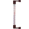 Bruine buitenthermometer (-50°C tot +50°C) 22cm  - 1 ['buitenthermometer', ' welke temperatuur']