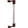 Bruine buitenthermometer (-50°C tot +50°C) 22cm - 2 ['buitenthermometer', ' welke temperatuur']