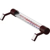 Bruine buitenthermometer (-50°C tot +50°C) 22cm - 4 ['buitenthermometer', ' welke temperatuur']