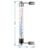 Buitenthermometer met metalen behuizing (-50°C tot +50°C) 20cm - 2 ['buitenthermometer kwikvrij', ' thermometer', ' raamthermometer', ' thermometer leesbare schaal', ' thermometer van kunststof', ' thermometer voor raam', ' thermometer voor balkon', ' tweezijdige thermometer', ' zelfklevende thermometer']