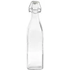 Butelka 1L z hermetycznym zamknięciem - kwadratowa ['butelka do alkoholu', ' butelki ozdobne na alkohol', ' butelka szklana na alkohol', ' butelki do bimbru na wesele', ' butelka na nalewkę', ' butelka do wina', ' butelki na wino', ' nalewka']