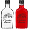 Butelka Piersiówka 200 ml z zakrętką, nadruk „Nalewka domowa”, 1 szt. - 13 butelka, butelki, butelka z nadrukiem, butelka na prezent, butelka na nalewki, butelka na bimber, butelka na alkohol, butelka szklana z zakrętką, butelka 200 ml z zakrętką, butelki piersiówki, domowe trunki, ozdobna butelka 0,2 litra, szkło z nadrukiem, piersiówka 200 ml z czarną zakrętką