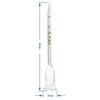 Capillaire wijnmeter voor het meten van alcoholgehalte - 2 ['wijnmeter voor wijn', ' capillaire wijnmeter', ' wijnmeter voor witte wijnen', ' wijnmeter voor droge wijnen', ' meting van alcoholgehalte', ' meting van alcoholgehalte in wijn', ' meting van alcoholconcentratie', ' alcoholgehalte-indicator', ' alcoholgehaltemeter', ' alcoholmeter voor wijn', ' alcoholconcentratiemeter']