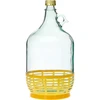 Dame Karaf 5 L met dop en plastic mand - 13 