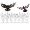 Decoratieve vogelafschrikkende strips met spikes, wit - van kunststof, 6 stuks - 4 ['vogelafschrikker', ' vogelspikes', ' spikes tegen vogels', ' plastic spikes afschrikker', ' duivenspikes', ' decoratieve spikes voor vensterbank', ' strip met spikes tegen vogels', ' decoratieve strip met spikes', ' plastic strips voor vogels', ' bescherming tegen vogels', ' bescherming tegen duiven', ' gevelbescherming tegen vogels', ' vogels afschrikken', ' schone vensterbank', ' spikes op plastic strip', ' set spikes voor vogels', ' effectieve bescherming tegen duiven', ' vogels', ' vogels afschrikkende spikes', ' decoratieve strips om vogels af te schrikken', ' hoe vogels effectief af te schrikken', ' strips en spikes veilig voor vogels']