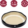 Deksel fi 53/4 zwart - 10 stuks - 5 ['deksels voor potten', ' deksel 4 klemmen', ' doppen', ' deksels', ' zwart deksel', ' deksel voor pot', ' doppen voor potten', ' deksel voor pot', ' deksels TO fi 53', ' twist off deksels', ' deksels 10 stuks']