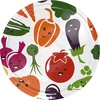 Deksel fi 66/4 groente gezichtjes - 10 stuks  - 1 ['deksels voor potten', ' deksels voor conserven', ' kleurrijke deksels', ' voor potten fi 66', ' voor pasteuriseren', ' deksels met klik']