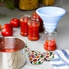 Deksel fi 82/6 groente gezichtjes - 10 stuks - 5 ['deksels voor potten', ' deksels voor conserven', ' kleurrijke deksels', ' voor potten fi 82', ' voor pasteuriseren', ' deksels met klik', ' deksels met groenten']