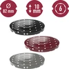 Deksel fi 82/6 stippen mix - 10 stuks - 2 ['deksel voor pot', ' klikdeksels', ' deksels voor potten', ' TO deksels', ' twist-off deksels', ' deksels fi 68', ' deksels met stippen', ' deksels met stippen', ' deksels fi 68', ' deksels met 4 haken', ' browin deksels']