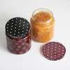 Deksel fi 82/6 stippen mix - 10 stuks - 10 ['deksel voor pot', ' klikdeksels', ' deksels voor potten', ' TO deksels', ' twist-off deksels', ' deksels fi 68', ' deksels met stippen', ' deksels met stippen', ' deksels fi 68', ' deksels met 4 haken', ' browin deksels']