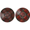 Deksel fi66 Schotse ruit mix, 10 stuks.  - 1 ['deksel voor pot', ' klikdeksels', ' deksels voor potten', ' TO deksels', ' twist-off deksels', ' deksels fi 66', ' geruite deksels', ' deksels fi 66/4', ' 4-klauwdeksels', ' Browin deksels.']