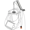 Destylator Aroma Plus na robota kuchennego - 8 destylator Browin, destylator na robota kuchennego, destylator z chłodnicą, destylacja z użyciem robota kuchennego, destylacja z robotem kuchennym, czysty destylat, zestaw destylacyjny, zestaw do destylacji, zestaw destylacyjny do rozbudowy, dodatkowe wykorzystanie robota kuchennego