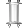 Distilleerder module - kijker - fi 48,3mm lengte 100mm - 3 ['distillatie kijkglas', ' distilleerder kijkglas', ' roestvrijstalen kijker', ' zaklamp voor distilleerder', ' zaklamp kijker', ' gin', ' aromatisering van distillaten', ' zaklamp']