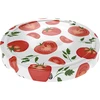 Dop fi 66/4 met tomaten - los - 2 ['witte dop', ' kleurrijk tomatenpatroon', ' pasteurisatie', ' procescontrole', ' opslag', ' maat fi Tomaten 66', ' voorraadkastdecoratie', ' doppen voor pasteurisatie', ' groentedoppen', ' tomatendoppen']