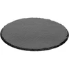 Draaiplateau van leisteen fi30cm - 2 ['serveerplank', ' serveerset op draaiplateau', ' kaasplank', ' vleeswaren en snacks plank', ' serveerplank', ' draaiplank', ' draaiplateau', ' serveerplateau', ' serveersteen', ' leisteenplaat voor sushi', ' sushiplank', ' fingerfood plaat', ' serveerplateau', ' serveerplank.']