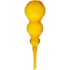 Drievoudige gietbal (driekamer), transparant geel, 600 ml  - 1 ['gieters', ' bloemen waterdispenser', ' voor het water geven van bloemen', ' bloemenbevochtigers', ' bloemenirrigatie', ' plantenirrigatie', ' potirrigators', ' voor het water geven van bloemen', ' voor kamerplanten', ' irrigatiesysteem', ' gietbal', ' waterdispenser voor potten', ' plantenballen', ' plantendispenser', ' planten water geven', ' gietbal', ' drievoudige gietballen', ' decoratieve plantenirrigators', ' praktische gietballen', ' ruime gietballen', ' transparante doorzichtige gietballen', ' gekleurde gietballen voor plantenirrigatie', ' gele plantenballen']