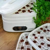Droger voor paddenstoelen, fruit, groenten en kruiden met temperatuurregeling, 240W, wit - 22 ['voedseldroger', ' paddenstoelendroger', ' gedroogd fruit', ' gedroogde groenten', ' voedselopslag', ' voedsel drogen', ' voedseldrogers', ' temperatuurregeling', ' dehydrator']