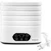 Droger voor paddenstoelen, fruit, groenten en kruiden met temperatuurregeling, 240W, wit - 4 ['voedseldroger', ' paddenstoelendroger', ' gedroogd fruit', ' gedroogde groenten', ' voedselopslag', ' voedsel drogen', ' voedseldrogers', ' temperatuurregeling', ' dehydrator']