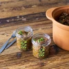 Eenvoudige pot 346ml fi 82 met kleurrijke opdruk "Yum Yum" en zwarte deksel, 3 stuks - 7 ['pot met opdruk', ' potten voor conserven', ' decoratieve potten', ' pot met opschrift', ' decoratieve pot', ' potten voor jam', ' glazen pot met deksel', ' pot voor conserven met deksel']