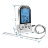 Elektronische draadloze keukenthermometer met sonde (0°C tot 250°C) - 3 ['temperatuur', ' bakthermometer', ' oven thermometer', ' oventhermometer', ' culinaire thermometer', ' keukenthermometer', ' kookthermometer', ' gastronomische thermometer', ' grillthermometer', ' rookthermometer', ' voedselthermometer met sonde', ' vleesthermometer', ' thermometer met sonde', ' keukenthermometer met sonde', ' vleessonde']