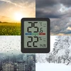 Elektronische kamertemperatuurmeter, zwart - 11 ['elektronische thermometer', ' hygrometer thermometer', ' draadloze thermometer', ' zwarte thermometer', ' thermometer met magneet', ' stijlvolle thermometer', ' binnenthermometer', ' welke thermometer voor appartement', ' moderne kamertemperatuurmeter', ' praktische thermometer', ' hoe het comfortniveau van de lucht te controleren']